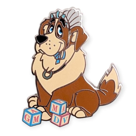 Peter Pan Disney Paris Pin: Nana with Blocks